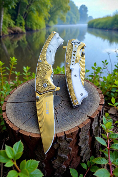 MERTCAN KNİFE Yarı oto ithal çakı outdoor av ve kamp bıçağı mutfak bıçağı çak...