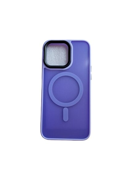 OEM Carcasă magnetică rigidă de lux compatibilă cu iPhone 15 - Violet