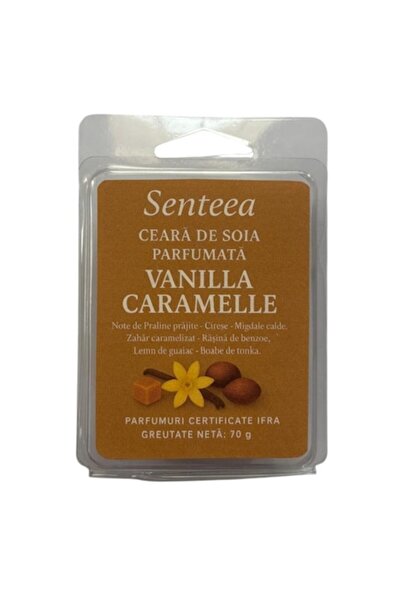 OEM soy wax melts, scented aromatherapy, Vanilla-Caramel fragrance, 70 g