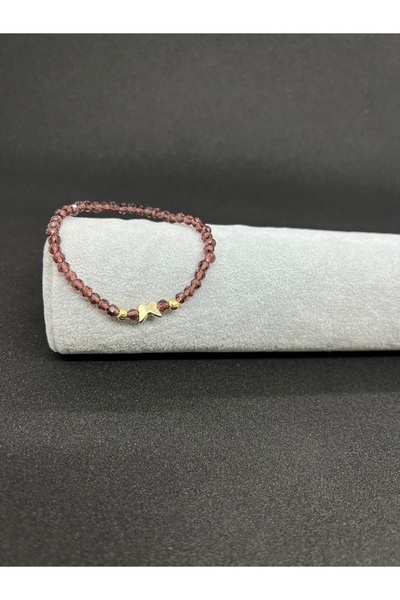 GiftPack سوار نسائي من الخرز الحجري الطبيعي - خيار هدية