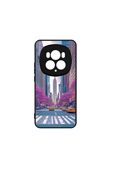 ELITE MOBILE Carcasă moale TPU compatibilă cu Honor Magic 6 Pro, design New York