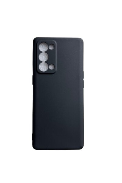 ELITE MOBILE Carcasă moale TPU compatibilă cu Oppo Reno 6 Pro 5G, Negru mat