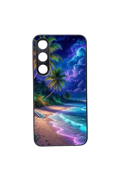 ELITE MOBILE Carcasă moale TPU compatibilă cu Samsung Galaxy S25, design Sunset