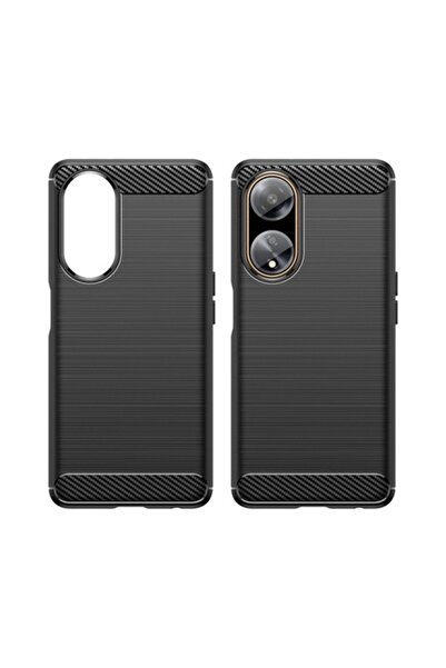 OEM Carcasă moale TPU compatibilă cu Oppo A98, negru carbon