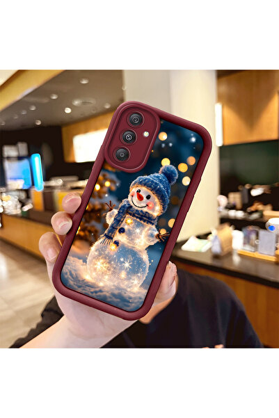 Hontinga حافظة ملونة بسيطة من مادة السيليكون المتوافقة مع هاتف Samsung Galaxy...