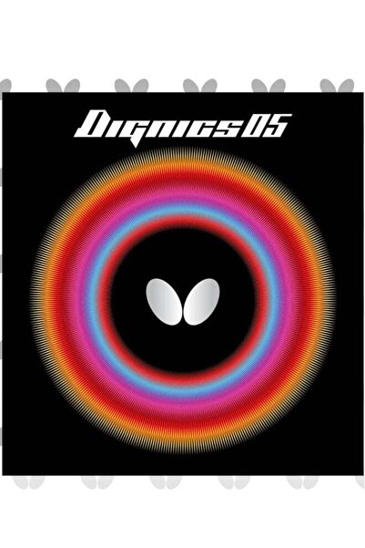 BUTTERFLY Dignics 05 Table Tennis Rubber Inverted Professional Table Tennis Rubber Black (1.9mm)