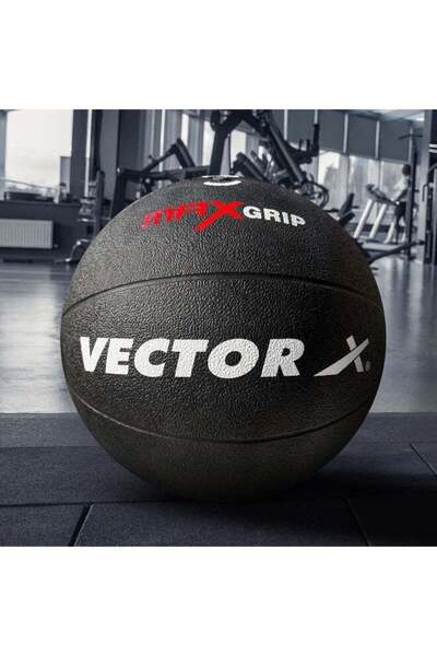 Vector X Medicine Ball – Heavy Weight, Durable Rubber for Fitness, Strength & Full Body Training,