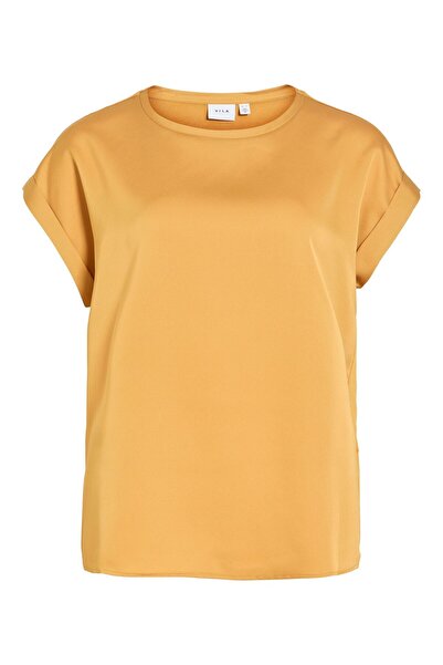 VILA Oberteil mit kurzen Ärmeln VIELLETTE