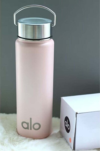 Generic alo Stainless steel vacuum insulated thermos, 710 ml