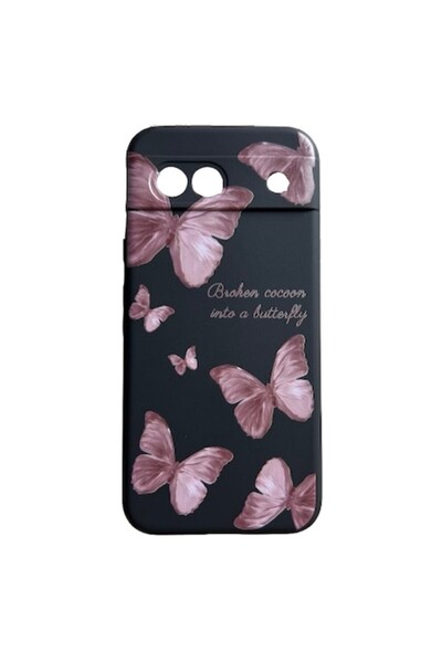 ELITE MOBILE Carcasă moale TPU compatibilă cu Google Pixel 8a, design fluture