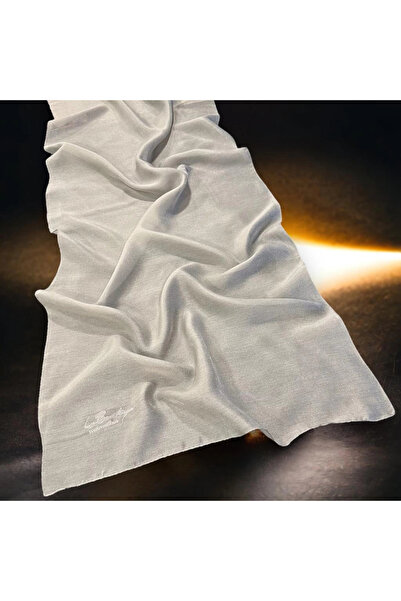 LA BOUTIQUE شال فضي - ميسيسيبي - 70X190