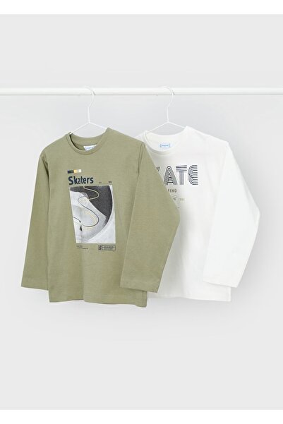 MAYORAL Μακρυμάνικο μπλουζάκι για αγόρια 2 τεμαχίων 4091