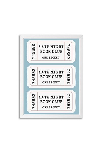 OEM Late Night Book Club Print, A3 (42 x 30 cm)
