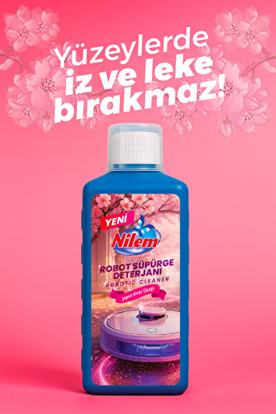 Nilem Robot Süpürge Deterjanı Japon Kiraz Çiçeği Kokulu 500 ml
