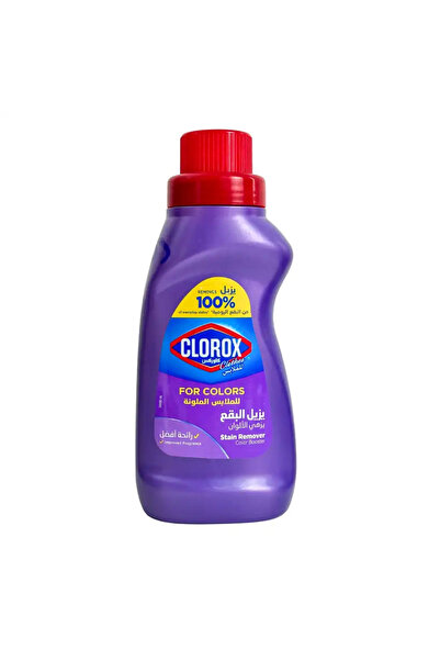 Clorox Color Booster And 100 percent Everyday Superior Stains Remover For Colored Clothes- 500ml