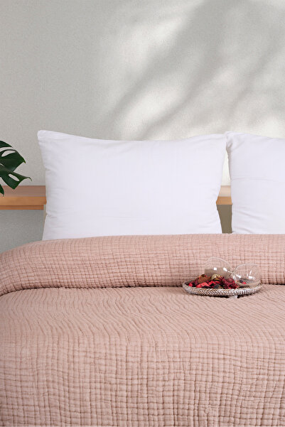 Cosibello Home Soft Pike 8-Layer Padded Double Muslin Bedspread (230X240)