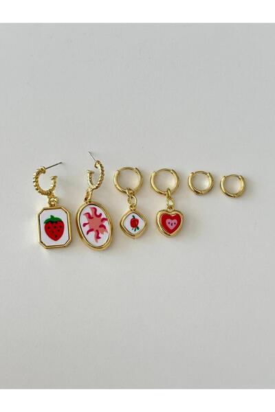 Charmist 6`Lı Salantılı Küpe