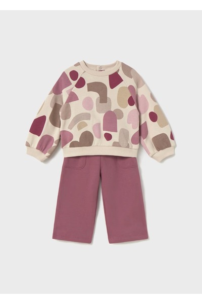 MAYORAL Girl's Sweatshirt Set 2845