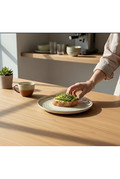 Kütahya Porselen Moderna Doğanın Ritimleri 6 parça 27 cm Servis Tabağı