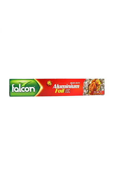 Falcon Aluminium Foil Paper Roll for Cooking Wrapping- 75 SQ. FT