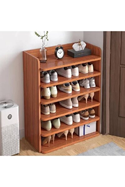 NKX 6 Layer Wooden Shoe Rack