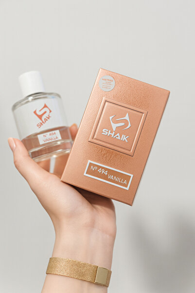 Shaik DeLuxe N° 494 Vanilla Kayialy – Eau de Parfum for Women, 50 ml – Oriental Vanilla Scent