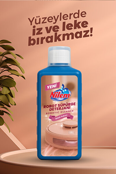 Nilem Robot Süpürge Deterjanı Bebek Pudrası Kokulu 500 ml