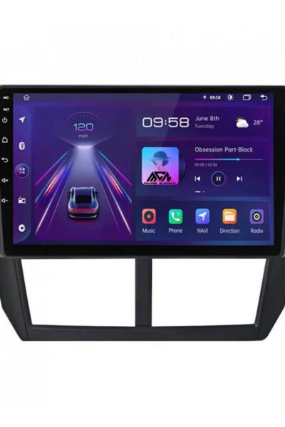 NAVI-ABC Navigație dedicată pentru Subaru Impreza / XV / WRX (2007-2014) - An...