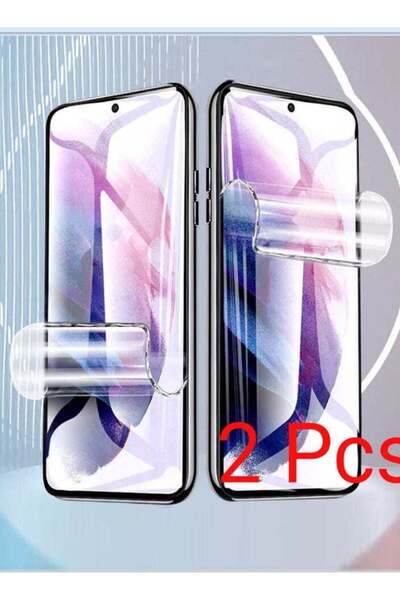 Generic Two pieces of transparent hydrogel screen protector for Galaxy A14
