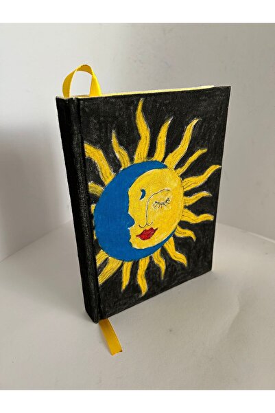 SimplyTexGoGlobal The Sun A5 Notebook, 80 gsm Yellow Paper