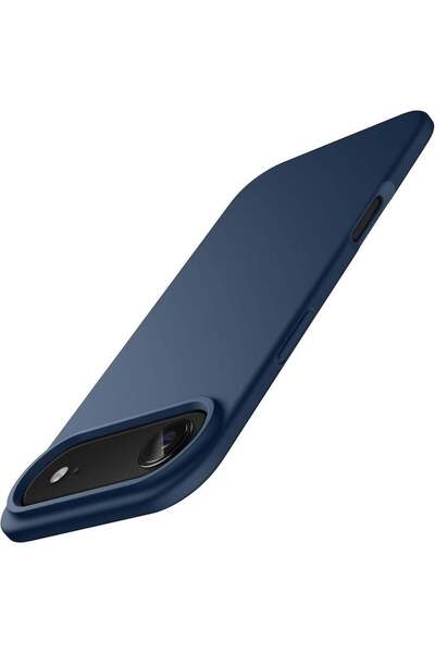 Generic Silicone Shockproof Back Case Compatible with iPhone Air - Navy