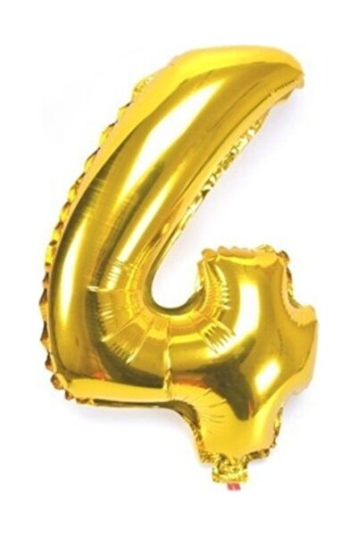 ENG PARTİ DÜNYASI Gold Number Foil Balloons 0–9 |   Shiny Gold Birthday and P...