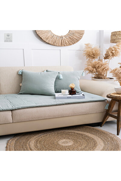 DNC home tekstil Keten Evcil Hayvan Dostu Koltuk Pedi/Koltuk Şiltesi, Yıkanab...