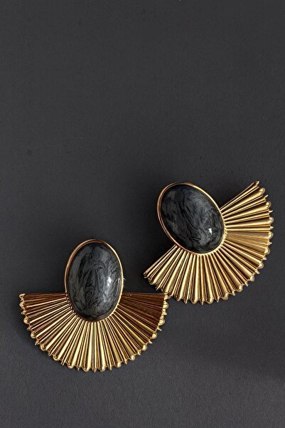 New Obsessions Vintage Fan Large Earrings