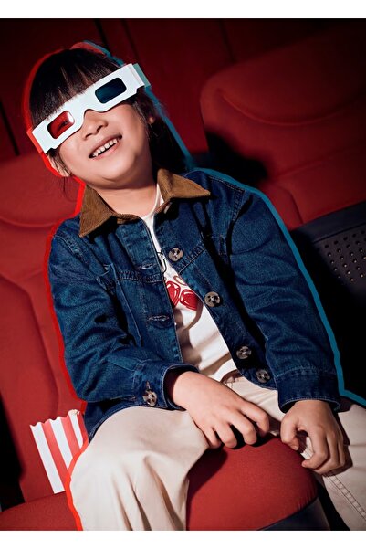 MAYORAL Jachetă cămașă din denim pentru fete 4135