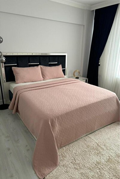 Çeyiz Diyarı Powderlove 3 Piece Double Bedspread 235X250 cm