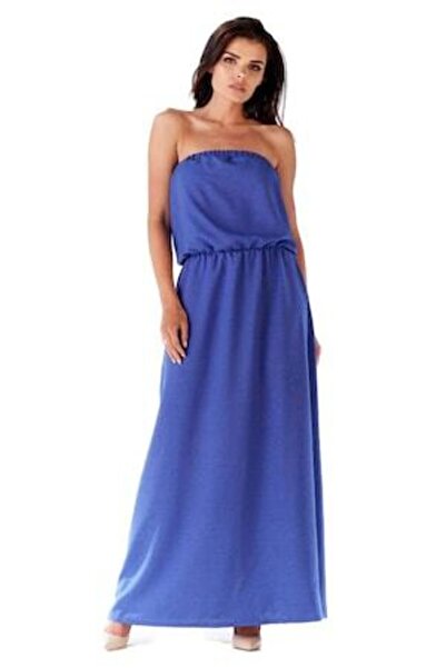 Infinite You Women's Elizabeth maxi dress, light blue, S