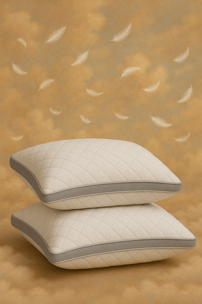 İlay home concept 2 adet KLİMALI YASTIK PREMİUM ( YIKANABİLEN ) 1. SINIF TERL...