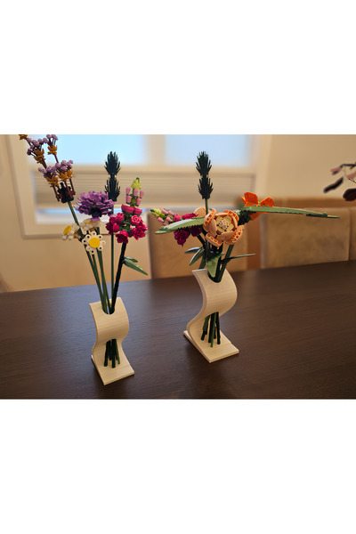 Gift Studio 2’li Lego Çiçek Standı-Lego Çiçek Düzenleyici-Lego Çiçek Organizeri