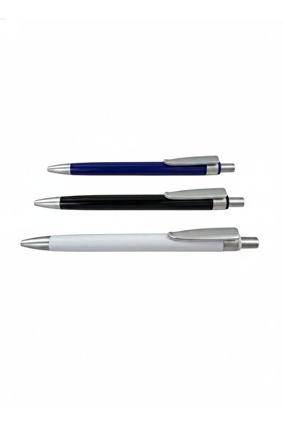 REX 3 pens, white, blue, and black; ink color blue. 69759