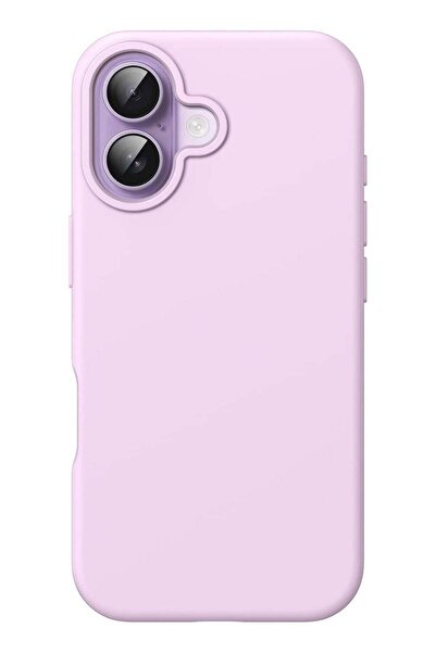 Generic Silicone shockproof back protective case compatible with iPhone 17, pink