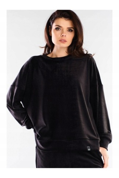 Awama Hoodie, Polyester, Black, One size