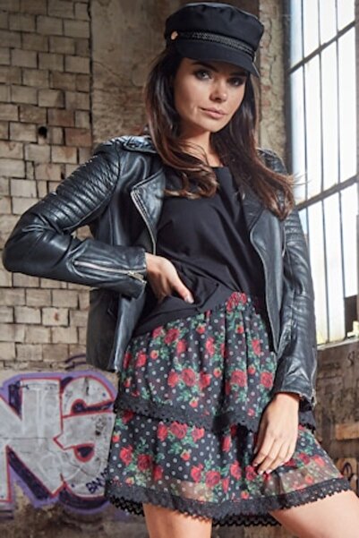 Awama Fustă, Poliester, Multicolor, S/M