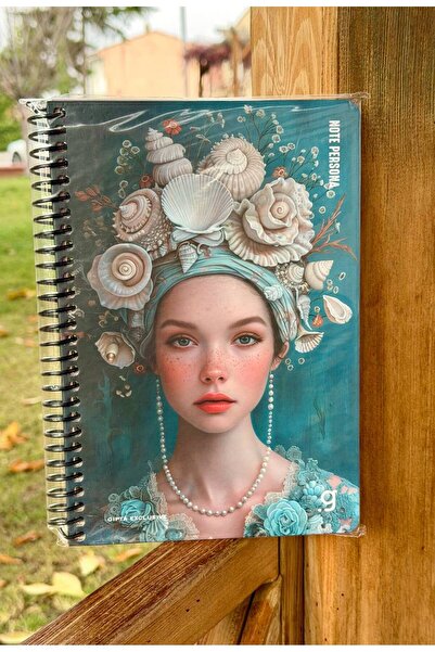 Gıpta Note Persona 80 Sheets Checkered Spiral Bound 17X24 Hardcover Notebook