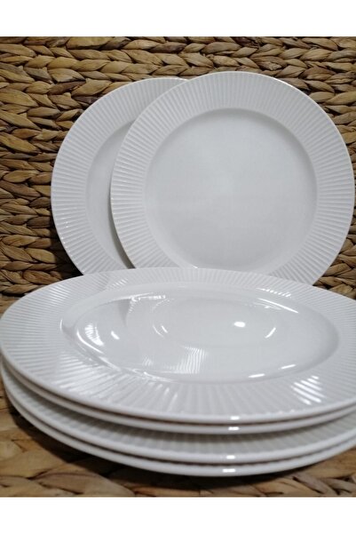 İmza Porselen Irmak 12 Pieces 25 cm Serving Plate