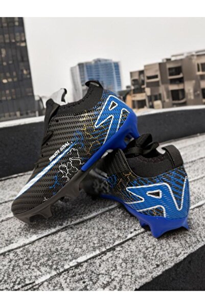 sinmm Krampon halı saha boğazlı-çoraplı dişli erkek çocuk futbol ayakkabısı s...