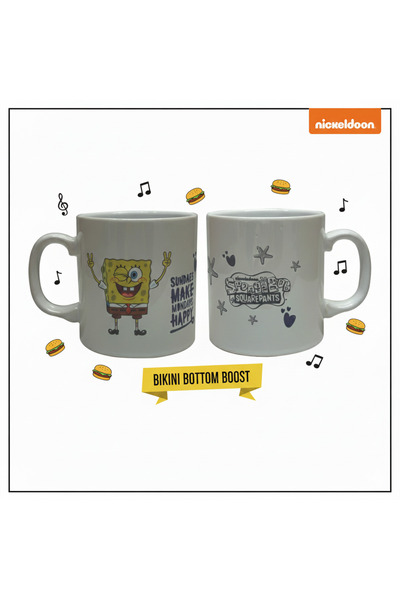 Space License كوب سبونج بوب - كوب سيراميك - 330 مل.