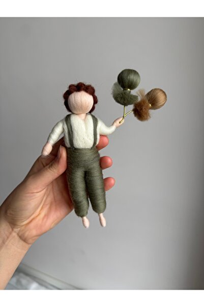 Pure baby handmade Keçe bebek