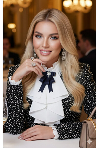 pegu baby collection LACİVERT GROGREN Lux Kurdele Broş Yaka Igne Okul,işhediy...