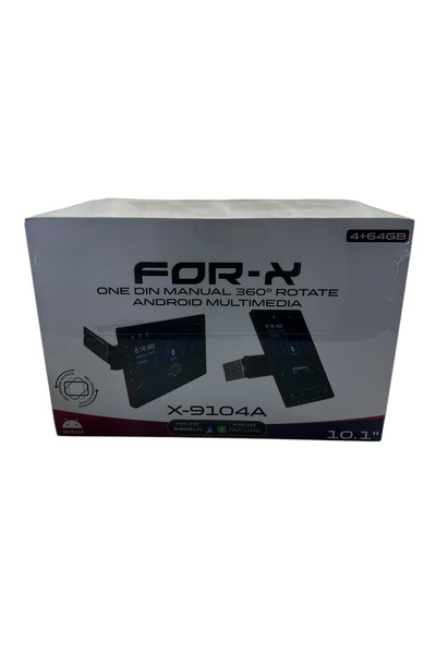 For-X 9104A 4-64 360 Derece Döner Kafa Android Profesyonel Her Araca Uyumlu M...